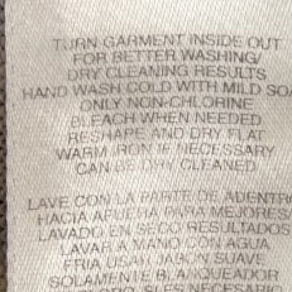 JONES NEW YORK WOMENS COTTTON BLEND CARDIGAN BLACK GRAY WHITE SNAKESKIN SIZE XL - Picture 3 of 7